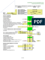 Ajustes de protección generador Merida II Unidad 2