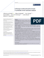 BJOG - 2022 - Weelden - The Effect of Progestin Therapy in Advanced and Recurrent Endometrial Cancer A Systematic Review