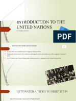 Introduction To The United Nations