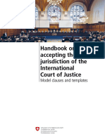 Handbook Jurisdiction International Court - en