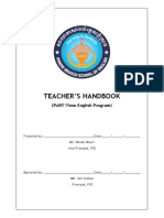 P-T Teacher's Handbook - PSE