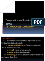 Composition of Blood & Plasma