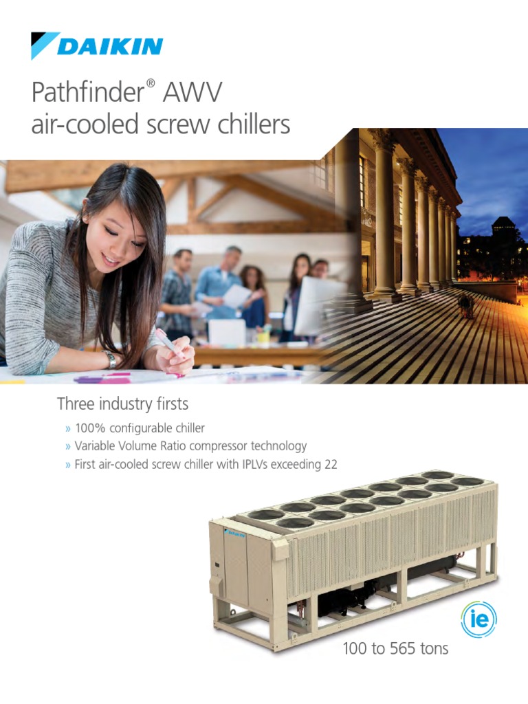 Daikin pathfinder awv inverter screw chiller microchannel download