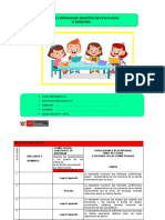 Para El Siagie Informe Consolidado Registro de Evaluación Iv Bimestre 4 Años