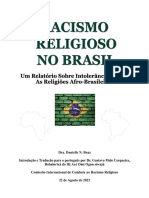 Religious Racism Report August 2022 - Portuguese