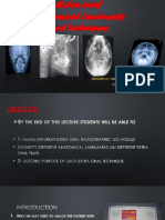 Extra-oral Anatomical Landmarks And Techniques