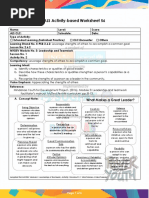 Worksheet 56 - GenEd