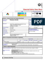 Material Safety Data Sheet: Potassium Chloride