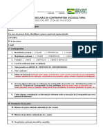 Relatório de execução da contrapartida sociocultural