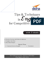 Tips & Techniques in English Disha @Aj_ebooks