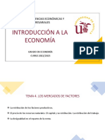 Tema 4. Los Mercados de Factores