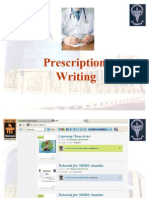 Prescription Writing