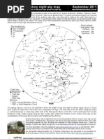 Download September 2011 night sky chart by Powerhouse Museum SN61584643 doc pdf