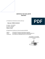 Certificat de Scolarité 5WFMMX 2022-2023 TAREK ALSALAH-2