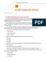 Hướng Dẫn Xây Dựng Kế Hoạch Bài Dạy: Phần Thứ Hai