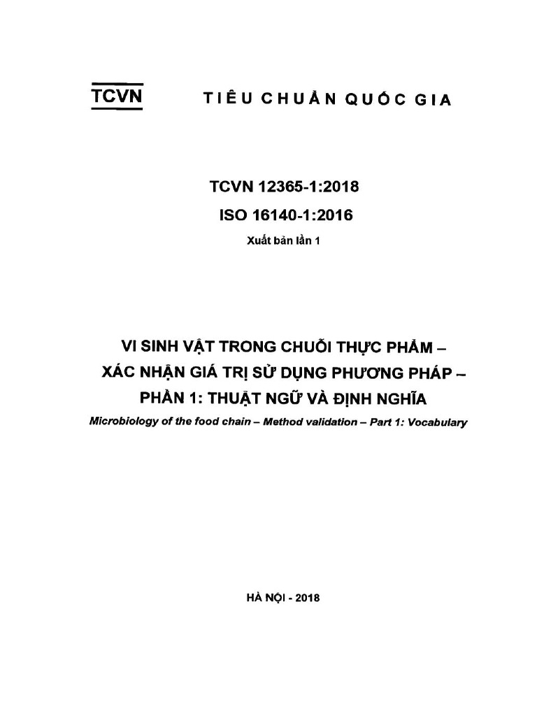 Iso 16140-1 | PDF