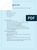 Customs Tariff Act