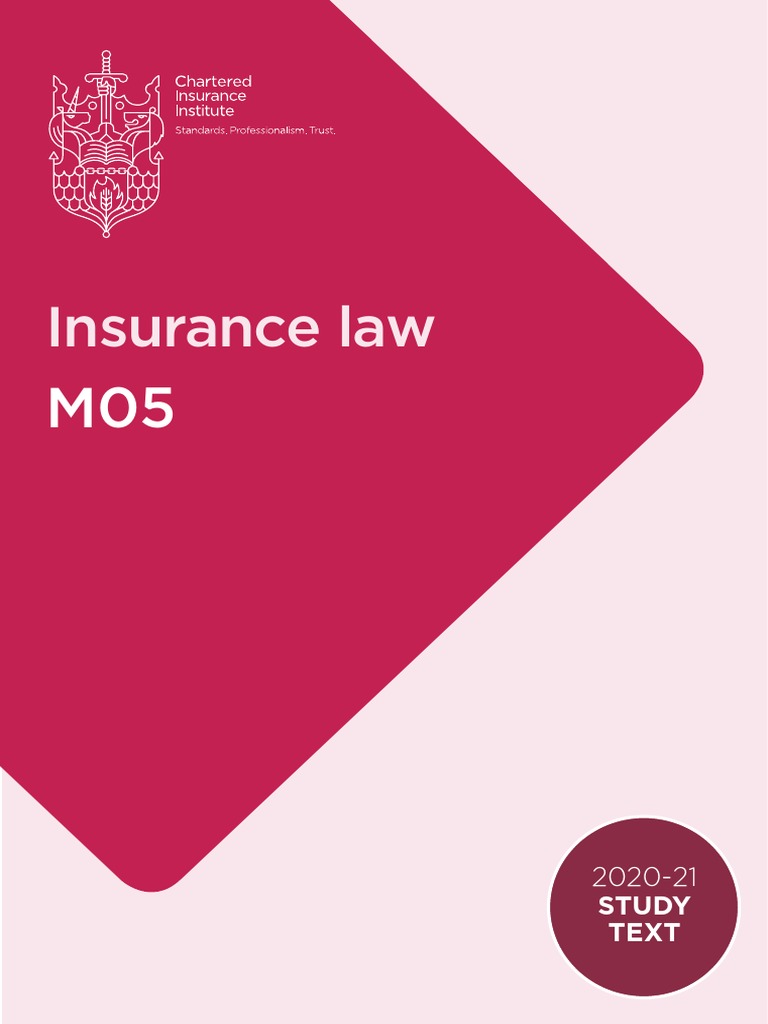 Insurance Law M05 PDF Tort Product Liability
