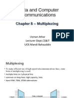 Data and Computer Communications Chapter 8 - Multiplexing Techniques