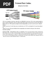 Twisted Pair Cables