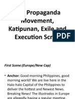 The Propaganda Movement, Katipunan, Exile and