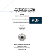 AkramAbdulHalim 10070113052 Kelas D ResumeSpesifikasiAlatMekanis