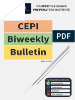 CEPI Biweekly Bulletin (18-4-21)