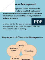 Classroom Management