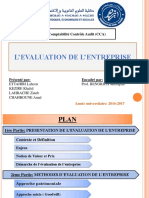 Exposé Evaluation D - Entreprise