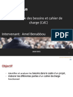 analyse besoin et cachier de charge 16 NOV 