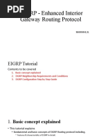  Enhanced Interior Gateway Routing Protocol