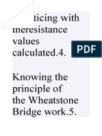 Wheatstone Bridge