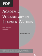Download Academic Vocabulary in Learner Writing by duongtuScribd SN61586841 doc pdf