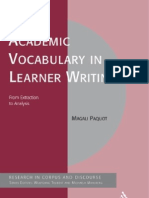 Download Academic Vocabulary in Learner Writing by duongtuScribd SN61586841 doc pdf