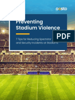 7 Tips for Reducing Spectator Violence at Stadiums