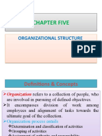 Organizational Structure Breakdown