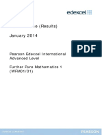 January 2014 (IAL) MS - F1 Edexcel