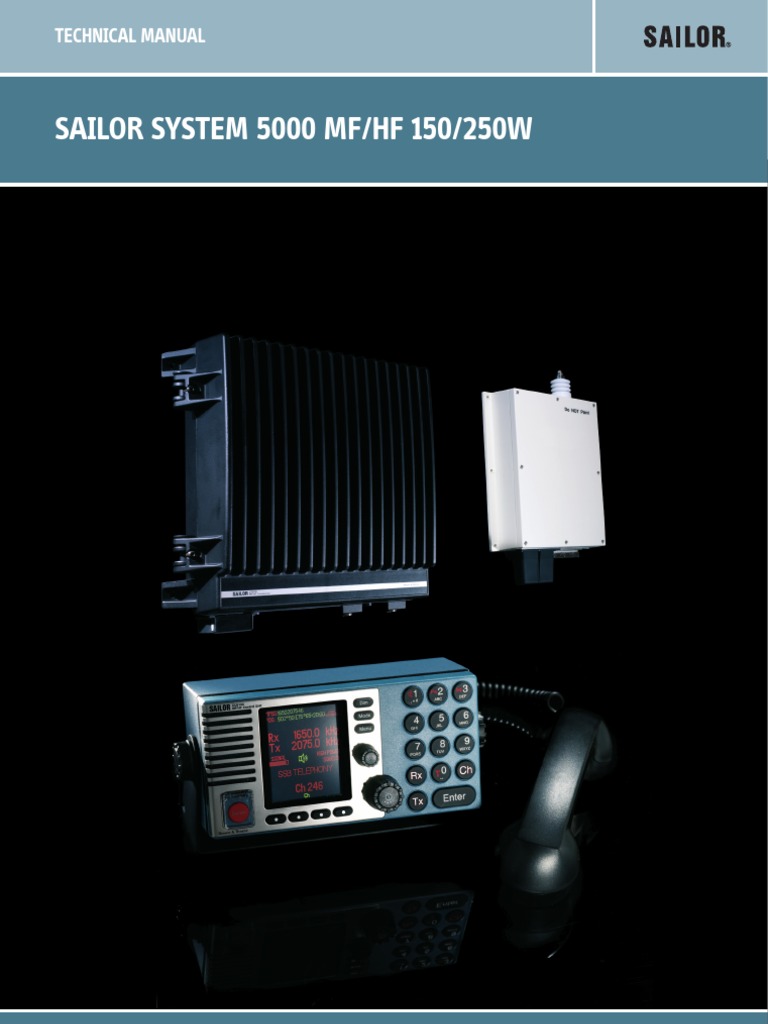 SAILOR 5000 MF/HF Installation Manual | PDF | Antenna (Radio) | Power ...
