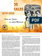 ACENTOS PASTORALES 2019-2020