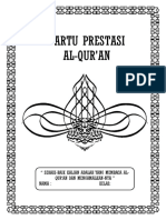 Cover Kartu Prestasi Al-Qur'an