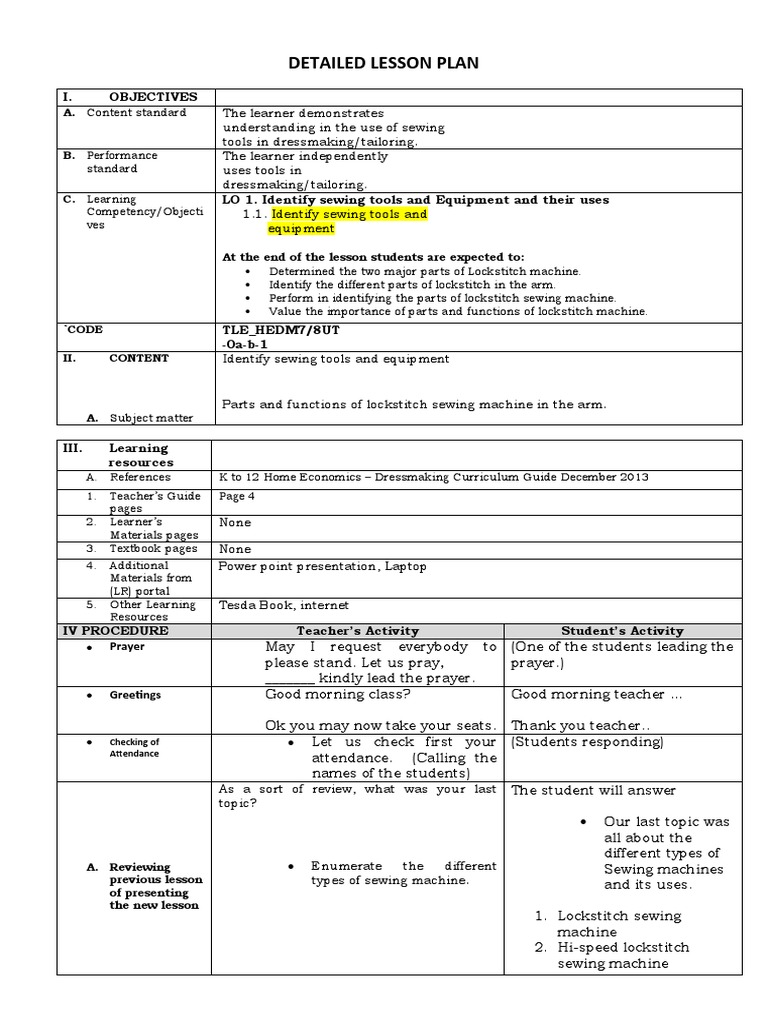 Lockstitch Sewing Machine PDF Textiles Sewing