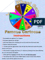 Verb Be Guess Who Cartoons Spin The Wheel Activities Promoting Classroom Dynamics Group Form 93992