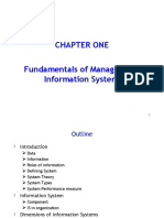 Ch-1 Fundamentals of MIS