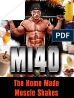 The Home Made Muscle Shakes