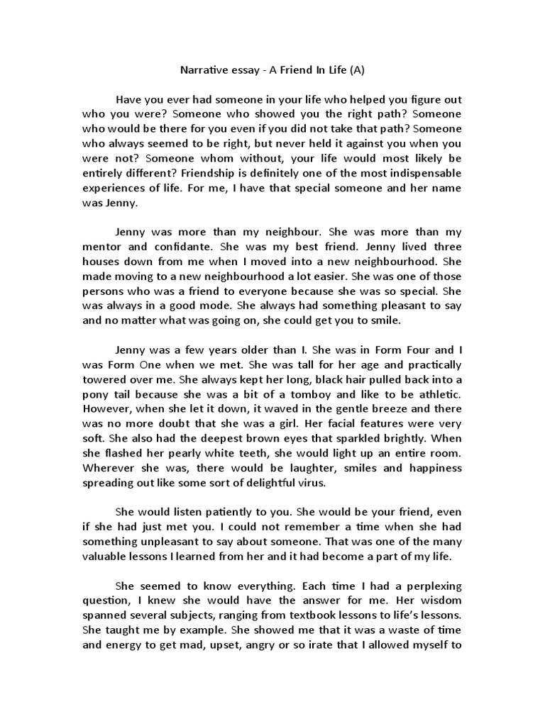 Lessons from a True Friendship | PDF | Poetry