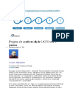 Projeto LGPD 5 passos