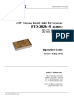 STD-302N-R: UHF Narrow Band Radio Transceiver