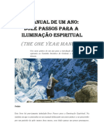 O Manual de Um Ano: Caminho para Iluminação Espiritual