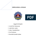 PROSPEK KERJA DI BIDANG ANIMASI