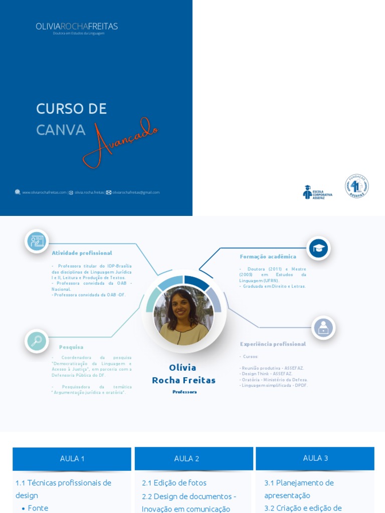Canva Avançado Material Aula 1 | PDF | Esboço